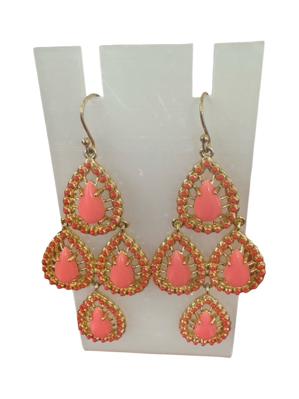 Retired Stella & Dot Seychelles Chandelier Earrings